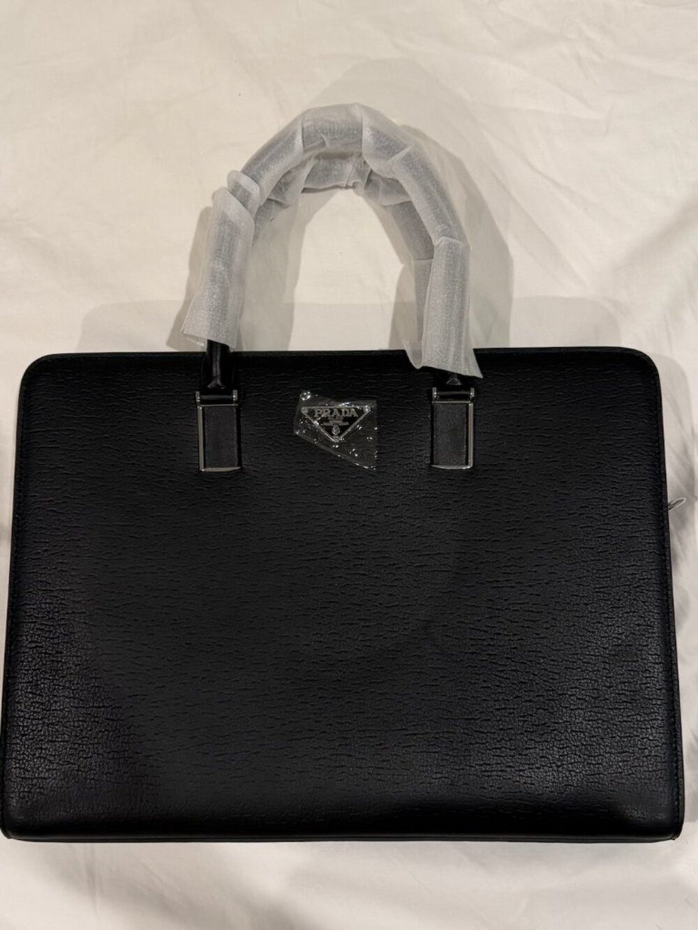 WOW NEW PRADA BRIEFCASE WITH COA